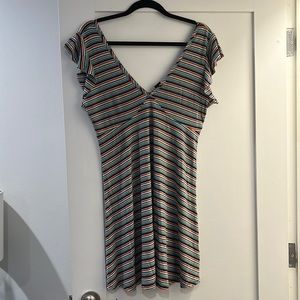 Rainbow Babydoll Sundress